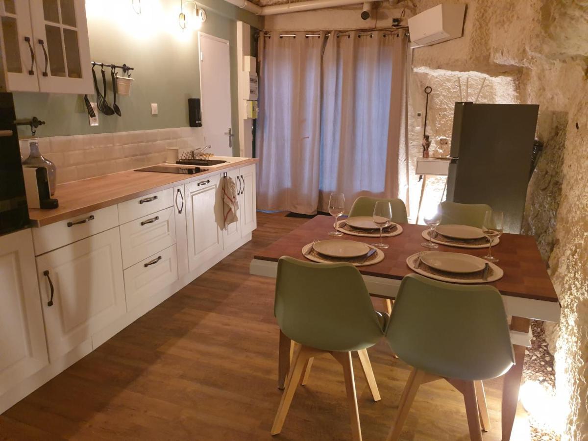 Appartement La Grotte Du Bonheur à Cangey Extérieur photo
